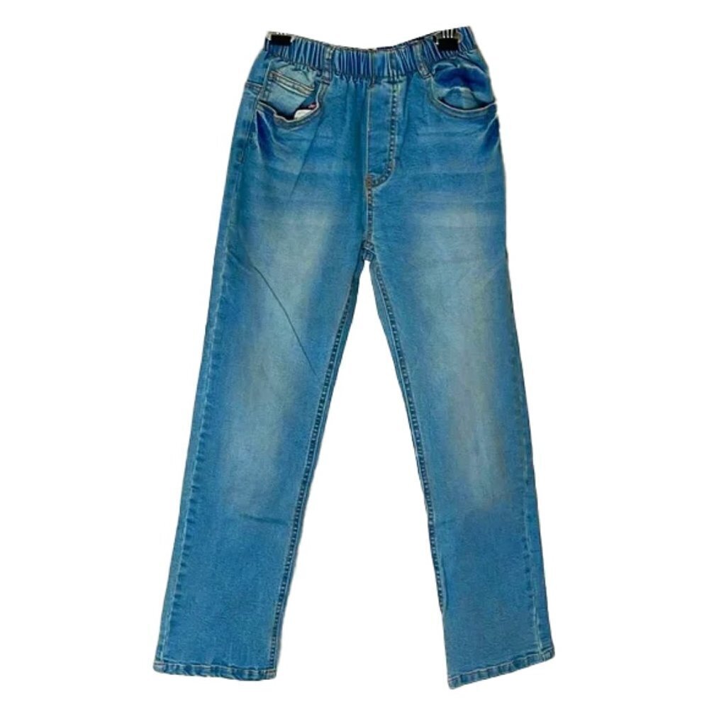 💙 🆕 LEO & LILY boys patriotic Jeans Size 7
